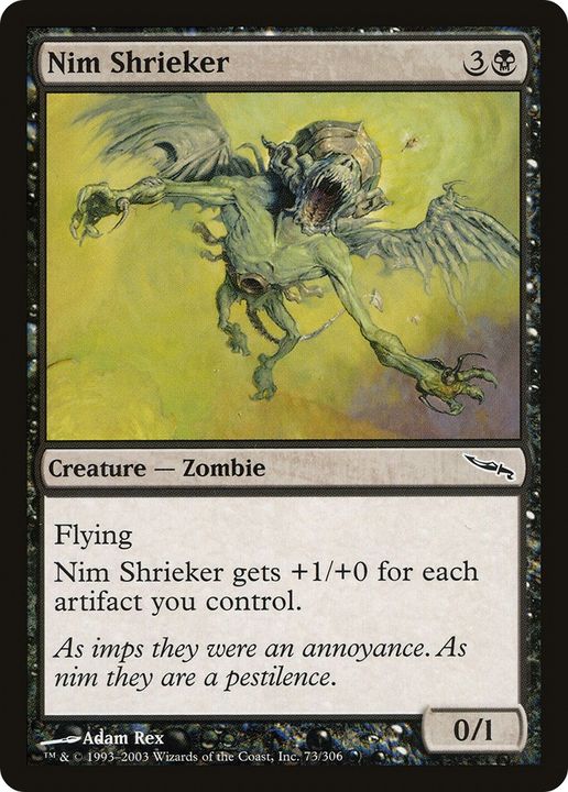 Nim Shrieker in the group Magic the Gathering / Sets / Mirrodin Promos at Proxyprinters.com (71517)