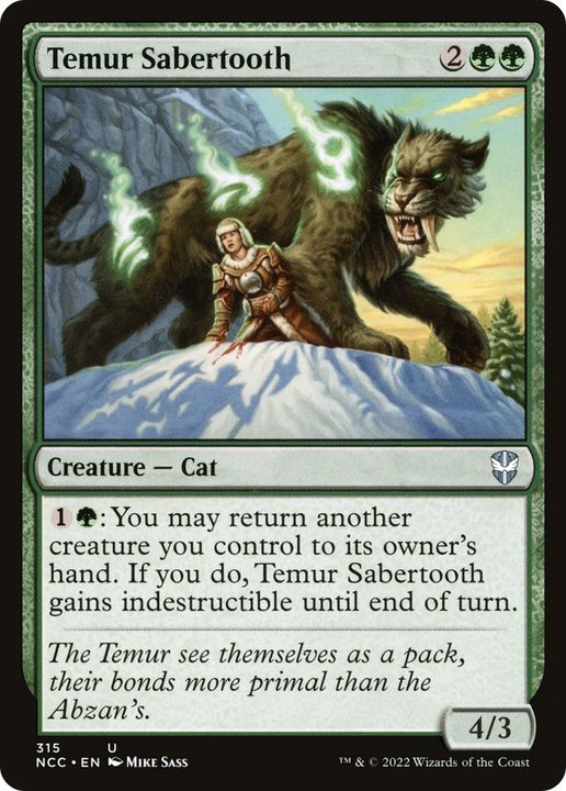 Temur Sabertooth in the group Advanced search at Proxyprinters.com (71522)