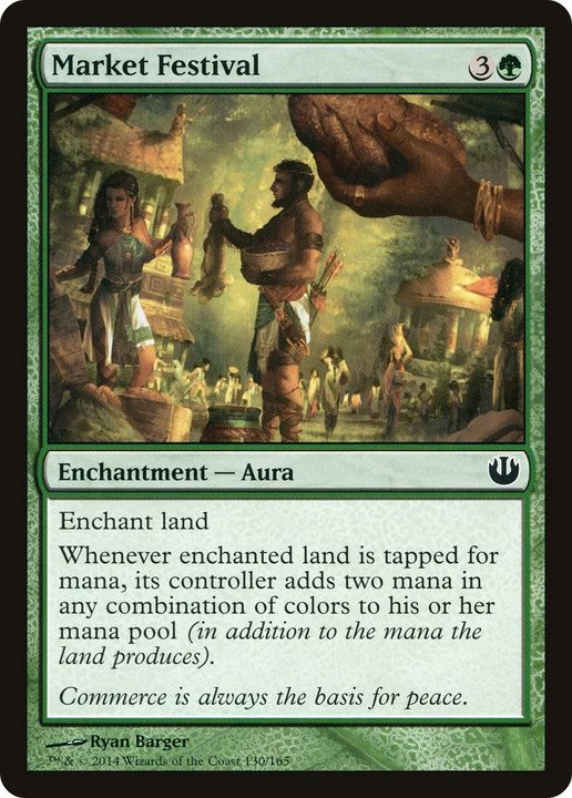 Market Festival in the group Magic the Gathering / Types / Colors / Green at Proxyprinters.com (71524)