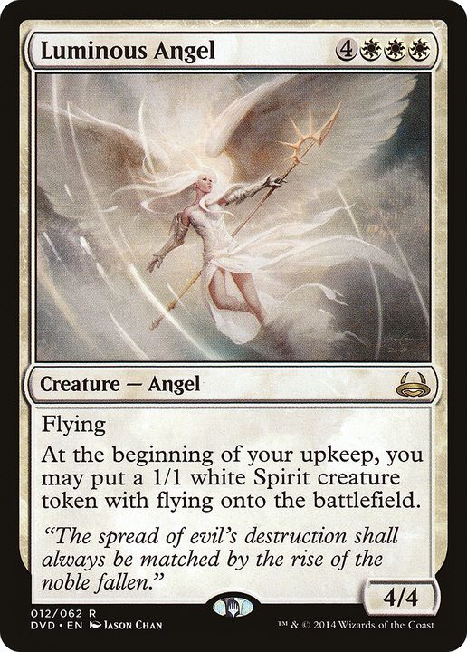 Luminous Angel in the group Magic the Gathering / Types / Colors / White at Proxyprinters.com (71532)