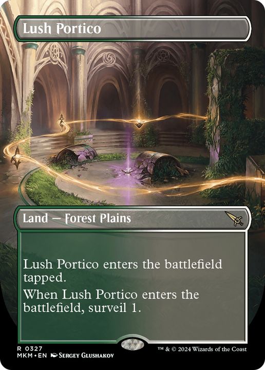 Lush Portico in the group Magic the Gathering / Types / Land / Forest at Proxyprinters.com (71557)