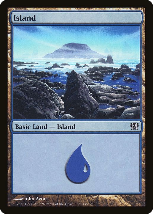 Island in the group Magic the Gathering / Sets / Ninth Edition at Proxyprinters.com (71597)