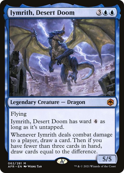 Iymrith, Desert Doom in the group Magic the Gathering / Types / Colors / Blue at Proxyprinters.com (71610)