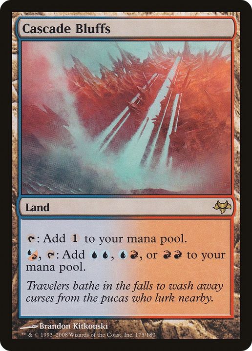 Cascade Bluffs in the group Magic the Gathering / Types / Colors / Colorless at Proxyprinters.com (71622)