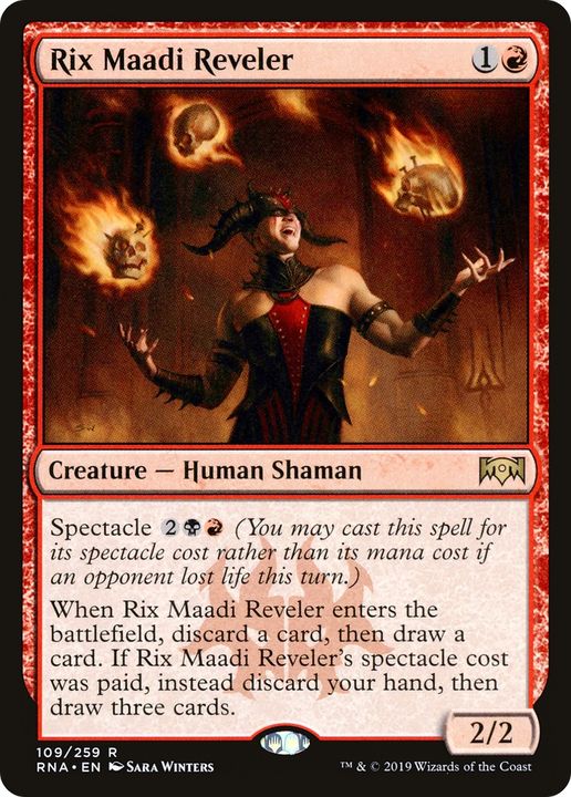 Rix Maadi Reveler in the group Magic the Gathering / Sets / Ravnica Remastered at Proxyprinters.com (71649)