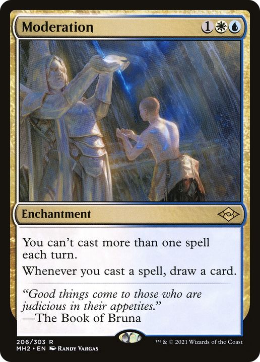 Moderation in the group Magic the Gathering / Types / Enchantment / Enchantment at Proxyprinters.com (71688)