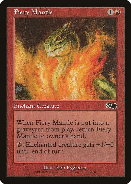 Fiery Mantle in the group Magic the Gathering / Types / Colors / Red at Proxyprinters.com (71691)