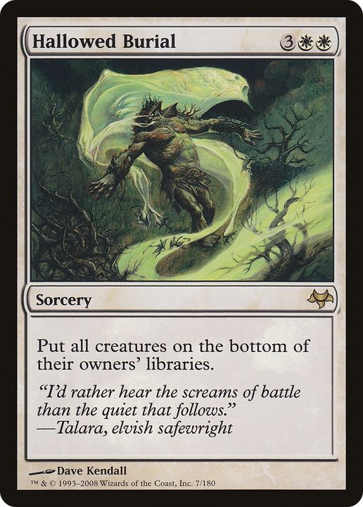 Hallowed Burial in the group Magic the Gathering / Sets / Eventide at Proxyprinters.com (71714)