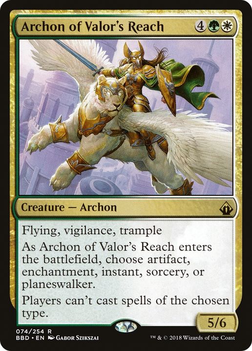 Archon of Valor's Reach in the group Advanced search at Proxyprinters.com (71729)