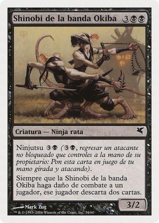 Okiba-Gang Shinobi in the group Magic the Gathering / Types / Colors / Black at Proxyprinters.com (71742)