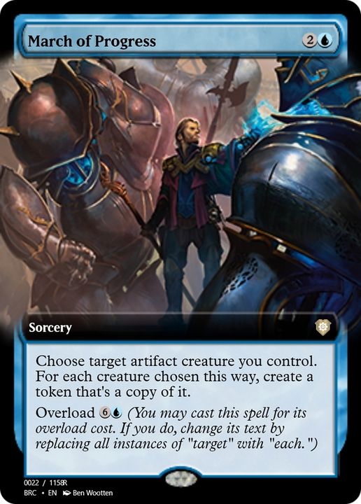 March of Progress in the group Magic the Gathering / Types / Colors / Blue at Proxyprinters.com (71745)