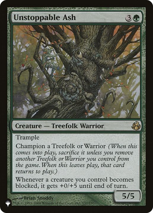 Unstoppable Ash in the group Magic the Gathering / Types / Creatures / Warrior at Proxyprinters.com (71775)