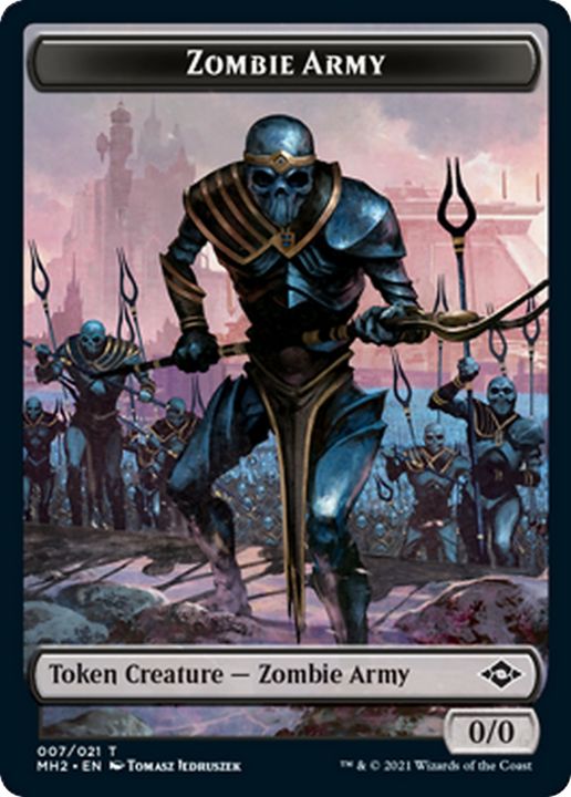 Zombie Army in the group Magic the Gathering / Sets / Modern Horizons 3 Art Series at Proxyprinters.com (71800)