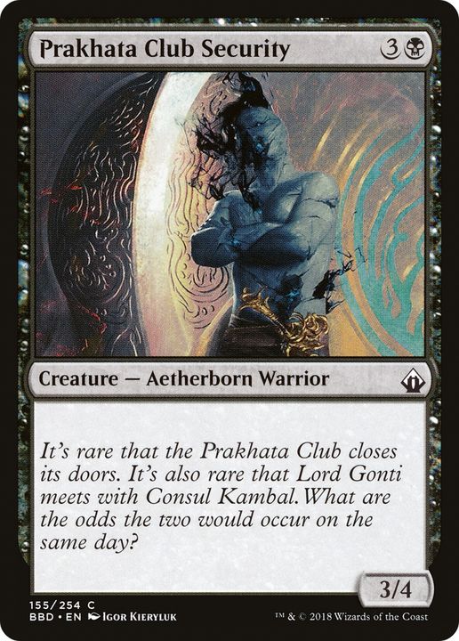 Prakhata Club Security in the group Magic the Gathering / Types / Creatures / Warrior at Proxyprinters.com (71801)