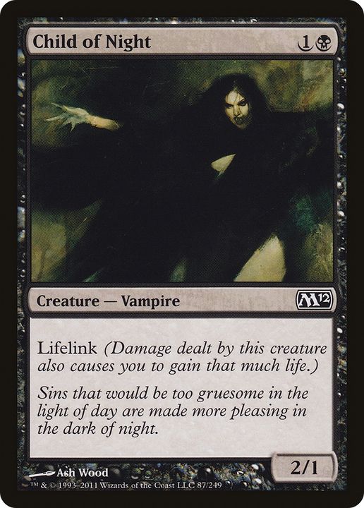 Child of Night in the group Magic the Gathering / Types / Colors / Black at Proxyprinters.com (71814)