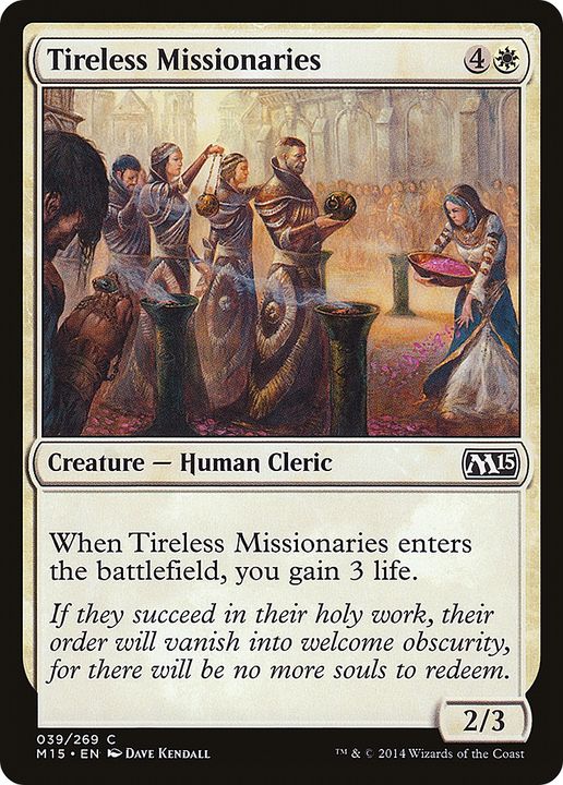 Tireless Missionaries in the group Magic the Gathering / Types / Creatures / Human at Proxyprinters.com (71821)