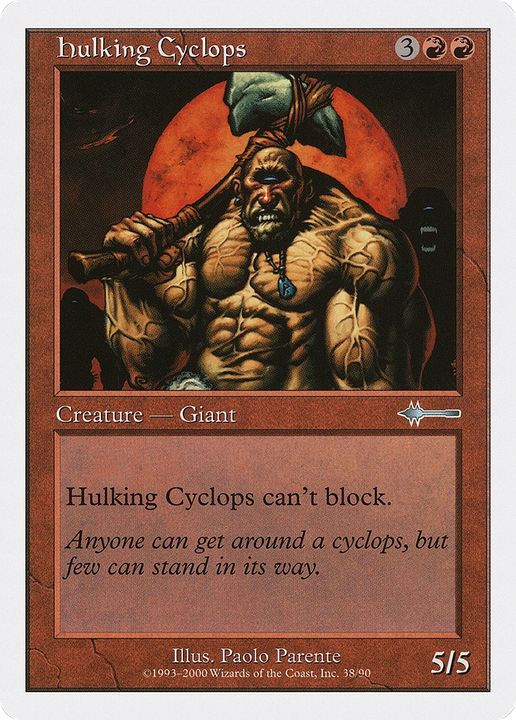 Hulking Cyclops in the group Magic the Gathering / Sets / Betrayers of Kamigawa at Proxyprinters.com (71823)