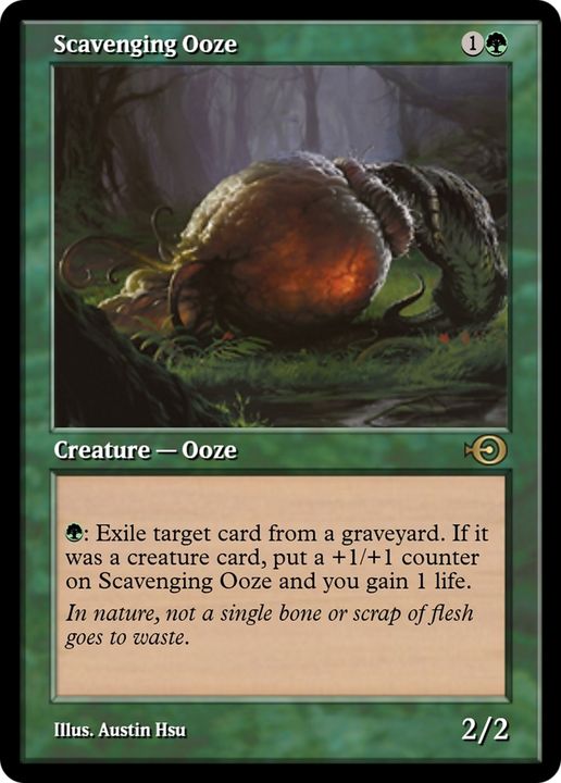 Scavenging Ooze in the group Magic the Gathering / Types / Colors / Green at Proxyprinters.com (71860)