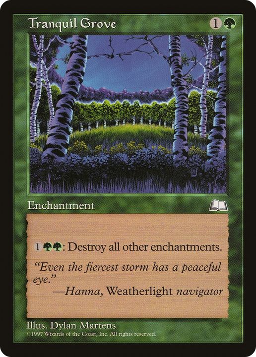 Tranquil Grove in the group Magic the Gathering / Types / Enchantment / Enchantment at Proxyprinters.com (71877)