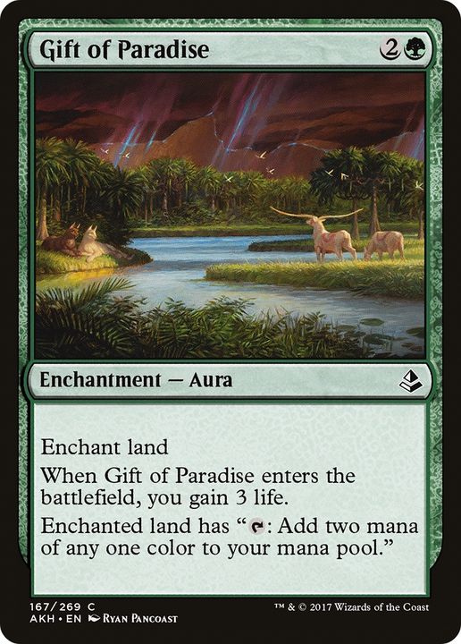 Gift of Paradise in the group Magic the Gathering / Sets / Amonkhet at Proxyprinters.com (71881)