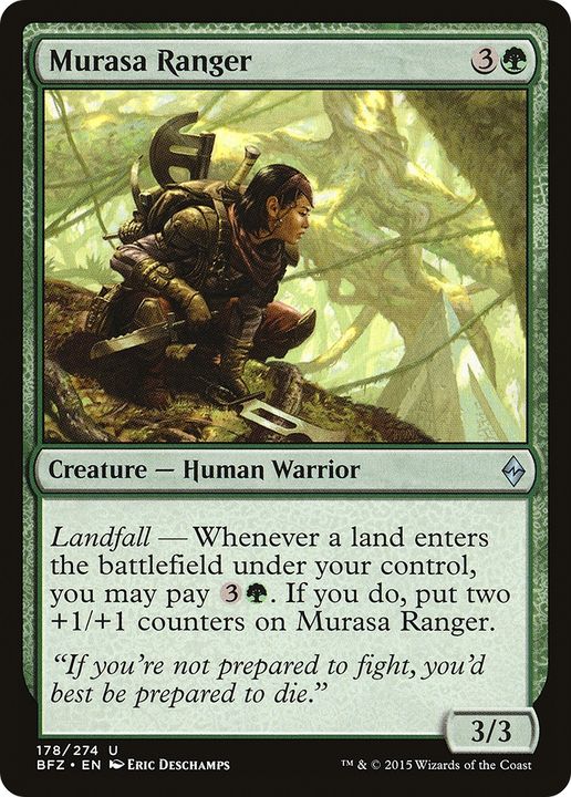 Murasa Ranger in the group Magic the Gathering / Types / Creatures / Warrior at Proxyprinters.com (71884)