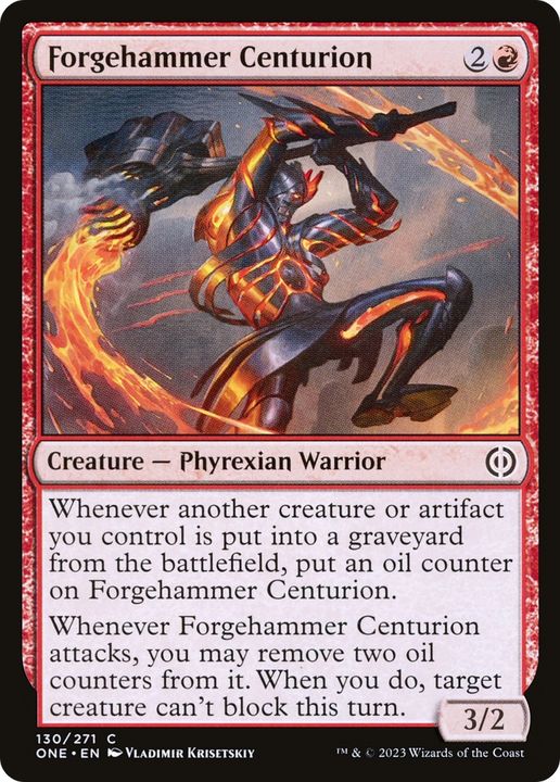 Forgehammer Centurion in the group Magic the Gathering / Sets / Phyrexia: All Will Be One at Proxyprinters.com (71925)