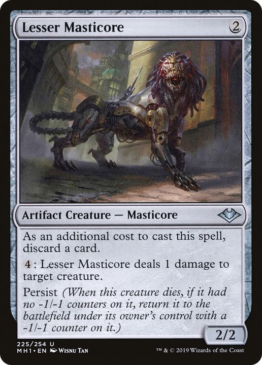 Lesser Masticore in the group Magic the Gathering / Sets / Modern Horizons 2 at Proxyprinters.com (71933)