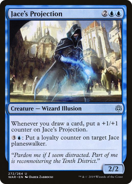 Jace's Projection in the group Magic the Gathering / Types / Creatures / Wizard at Proxyprinters.com (71945)