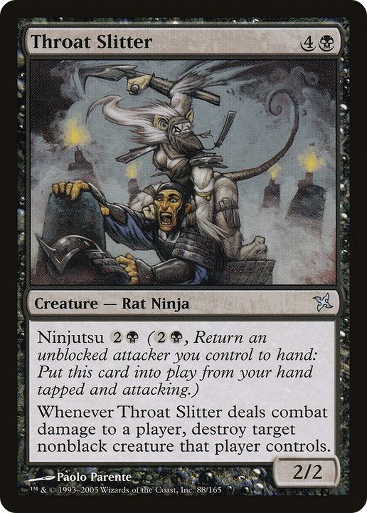 Throat Slitter in the group Magic the Gathering / Types / Colors / Black at Proxyprinters.com (71959)