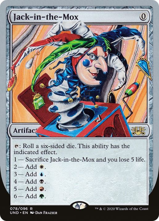 Jack-in-the-Mox in the group Magic the Gathering / Sets / Unsanctioned Tokens at Proxyprinters.com (71969)