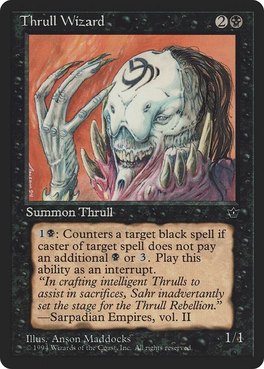 Thrull Wizard in the group Magic the Gathering / Sets / Fallen Empires at Proxyprinters.com (71974)