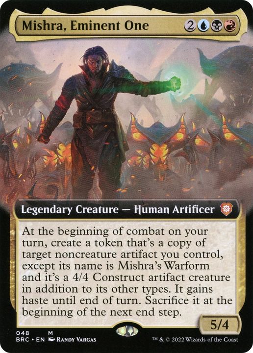 Mishra, Eminent One in the group Magic the Gathering / Sets / The Brothers' War Commander at Proxyprinters.com (71988)