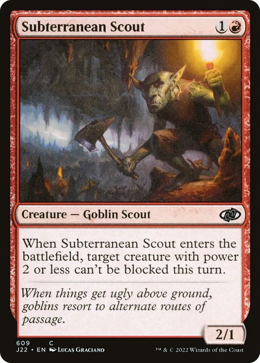 Subterranean Scout in the group Magic the Gathering / Types / Creatures / Goblin at Proxyprinters.com (72006)