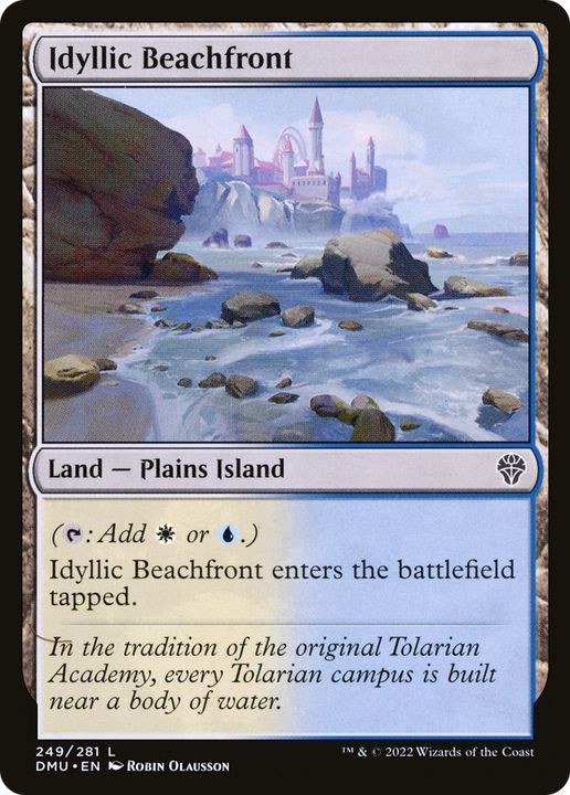 Idyllic Beachfront in the group Magic the Gathering / Types / Land / Island at Proxyprinters.com (72019)