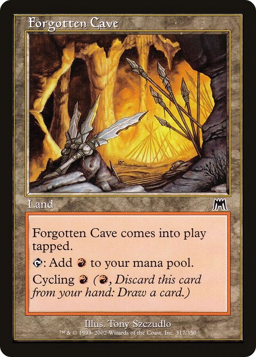 Forgotten Cave in the group Magic the Gathering / Types / Colors / Colorless at Proxyprinters.com (72035)