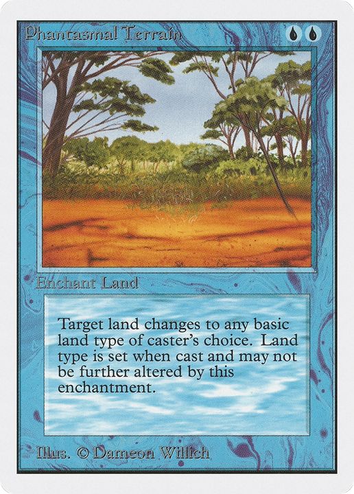 Phantasmal Terrain in the group Magic the Gathering / Sets / Unsanctioned at Proxyprinters.com (72039)