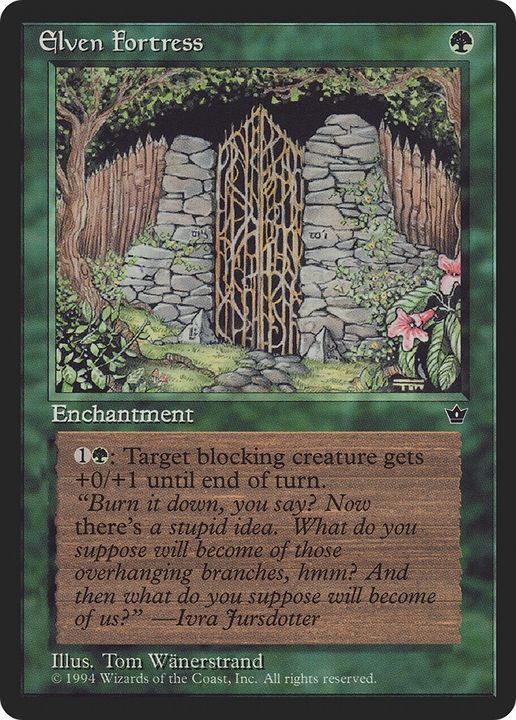 Elven Fortress in the group Magic the Gathering / Sets / Fallen Empires at Proxyprinters.com (72052)