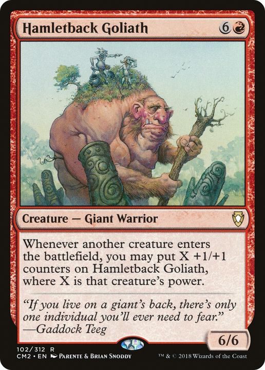 Hamletback Goliath in the group Magic the Gathering / Sets / Commander Anthology Volume II at Proxyprinters.com (72057)