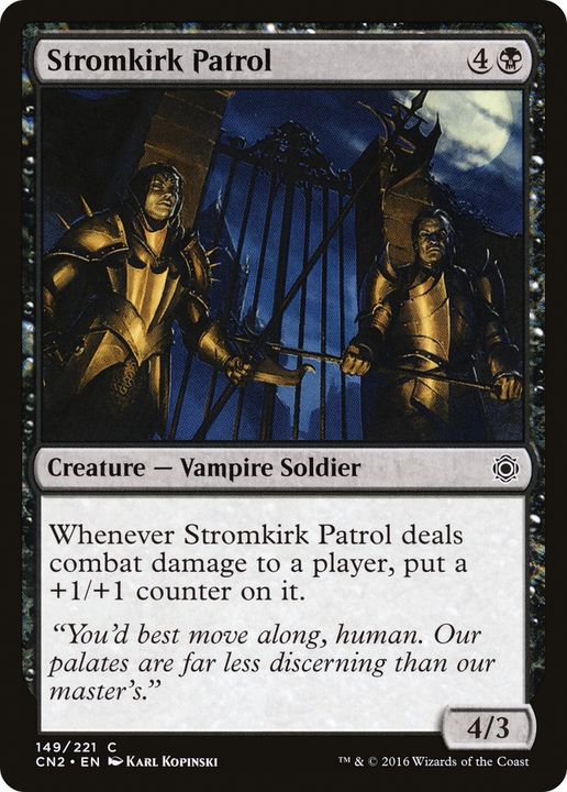 Stromkirk Patrol in the group Magic the Gathering / Types / Colors / Black at Proxyprinters.com (72078)