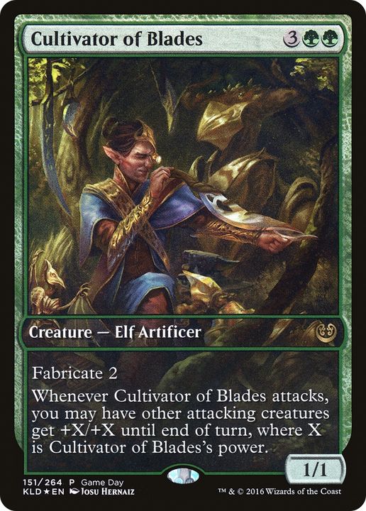 Cultivator of Blades in the group Magic the Gathering / Sets / Kaladesh Promos at Proxyprinters.com (72096)