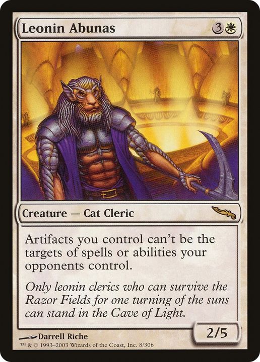 Leonin Abunas in the group Magic the Gathering / Types / Colors / White at Proxyprinters.com (72097)