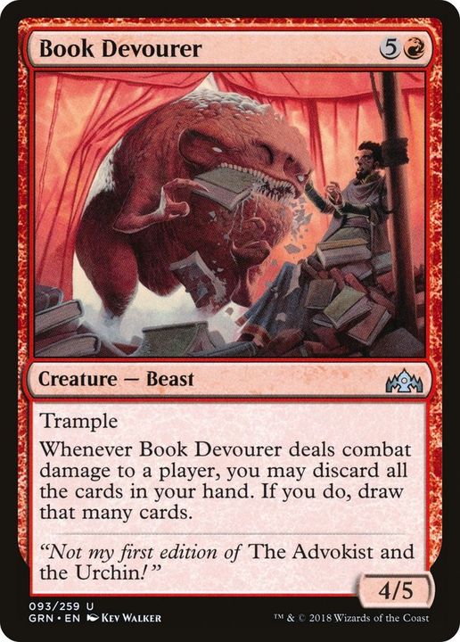 Book Devourer in the group Magic the Gathering / Types / Colors / Red at Proxyprinters.com (721)