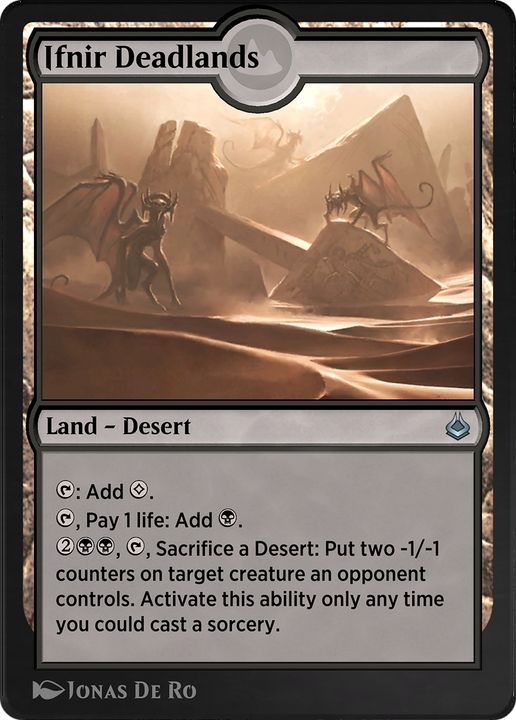 Ifnir Deadlands in the group Magic the Gathering / Types / Colors / Colorless at Proxyprinters.com (72104)