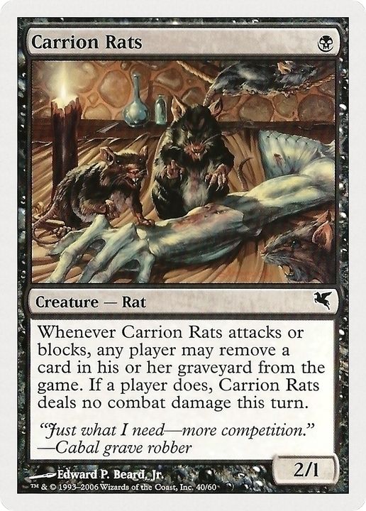 Carrion Rats in the group Singles at Proxyprinters.com (72105)