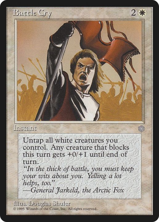 Battle Cry in the group Magic the Gathering / Sets / Iconic Masters at Proxyprinters.com (72121)