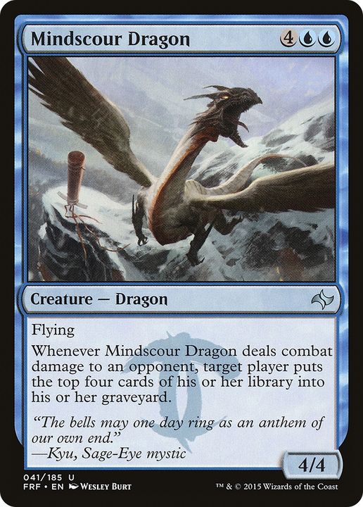 Mindscour Dragon in the group Magic the Gathering / Sets / Fate Reforged at Proxyprinters.com (72161)