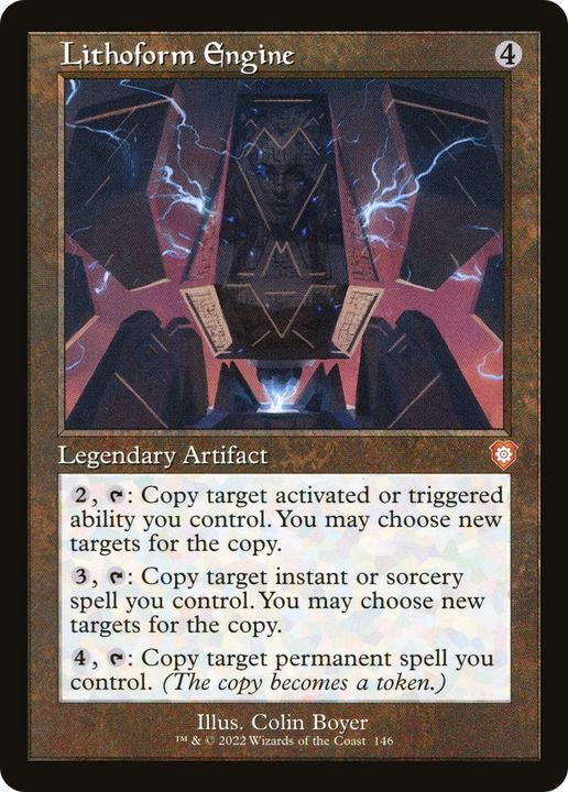 Lithoform Engine in the group Magic the Gathering / Types / Artifacts / Legendary Artifact at Proxyprinters.com (72178)