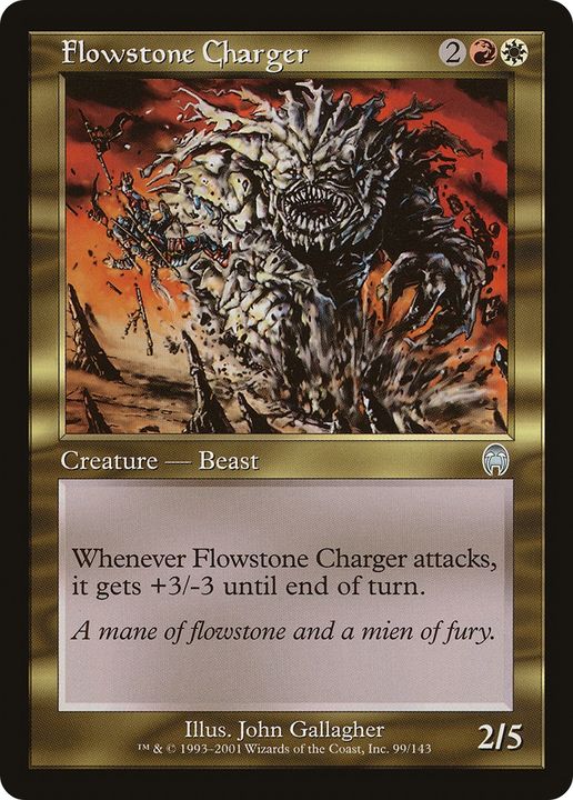 Flowstone Charger in the group Magic the Gathering / Types / Colors / Multicolors / R, W at Proxyprinters.com (72179)