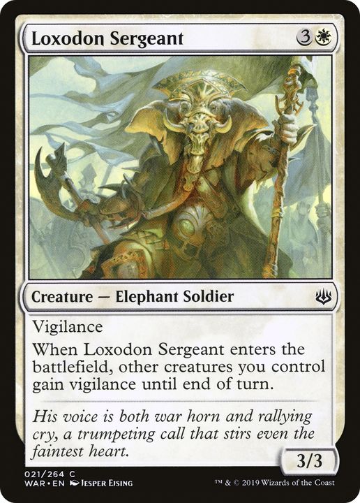 Loxodon Sergeant in the group Advanced search at Proxyprinters.com (72185)