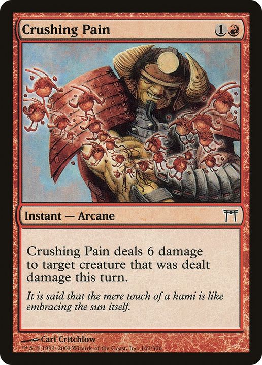 Crushing Pain in the group Magic the Gathering / Sets / Champions of Kamigawa at Proxyprinters.com (72201)